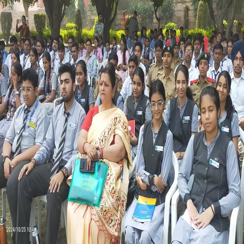 संस्था द्वारा स्टूडेंट ईको काउंसिल दीक्षा वर्ग का पहला कार्यक्रम कराया गया|| 25/oct/2024